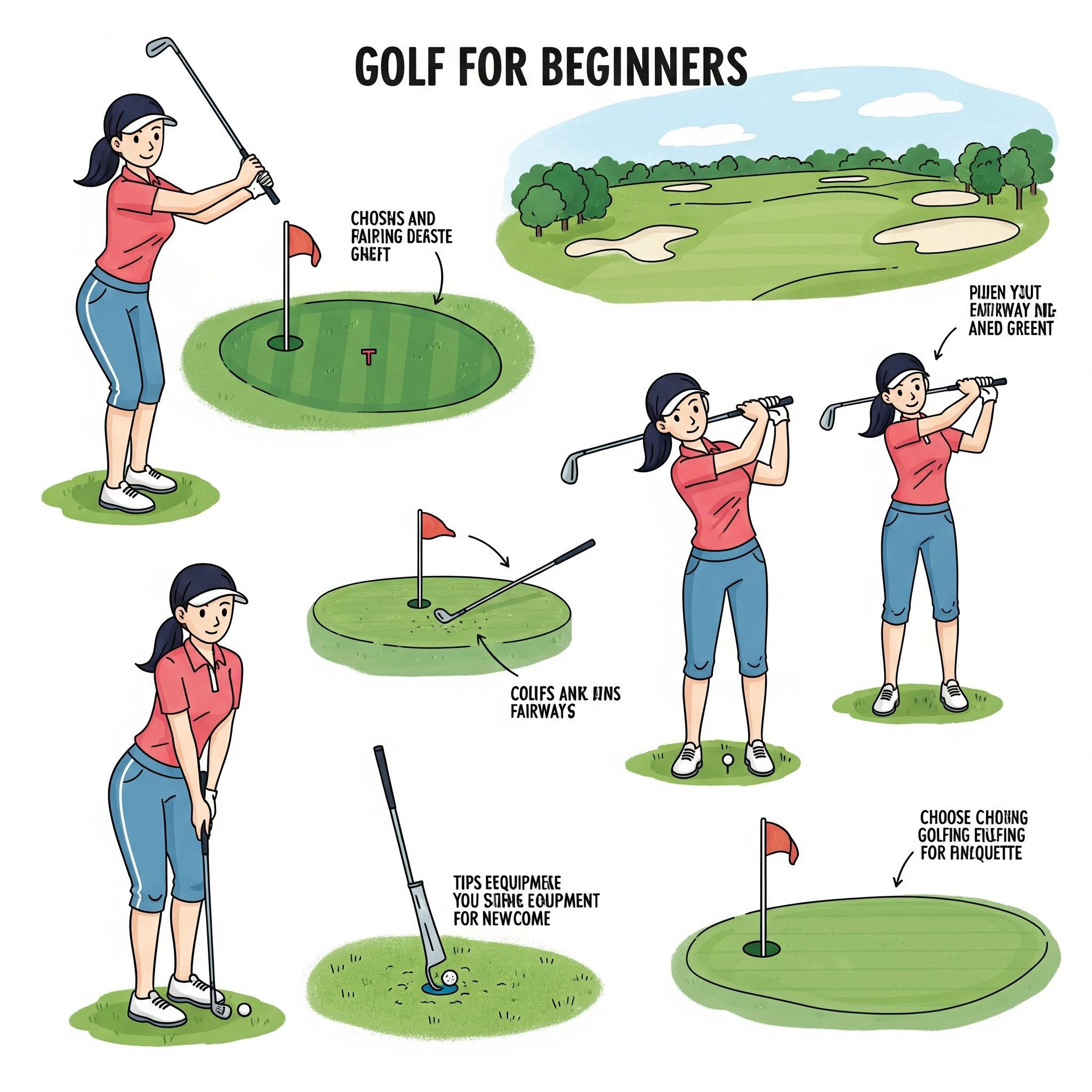 Professional Guide to Playing Golf for Beginners: From Basics to Mastery